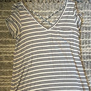 American eagle outfitters, soft & sexy t-shirt dress, medium, strap detail